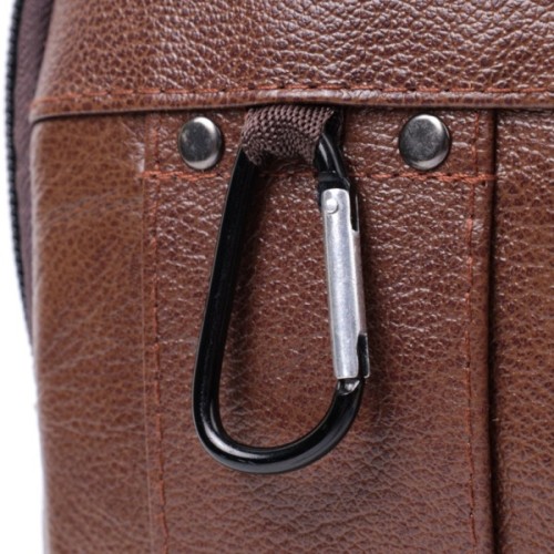 Сумка Vintage З натуральної шкіри Коричнева (22738)