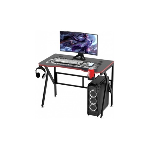 Комп'ютерний стіл GT Racer T-1218 Black (T-1218 (120x60x73) Black)