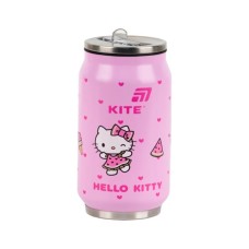 Поїльник-непроливайка Kite Hello Kitty термочашка з трубочкою, 350 мл (HK25-1263)