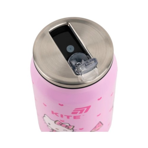 Поїльник-непроливайка Kite Hello Kitty термочашка з трубочкою, 350 мл (HK25-1263)