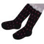 Колготки дитячі UCS Socks з квіточками (M0C0301-2289-86G-black)