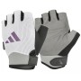 Рукавички для фітнесу Adidas Performance Women's Gloves ADGB-13256 білий, сірий XL (885652019095)