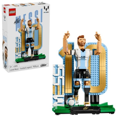 Конструктор LEGO Editions Football Ліонель Мессі — легенда футболу (43015)