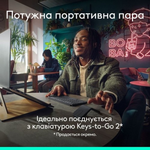 Мишка Logitech Mobi Fold Bluetooth Graphite (910-007604)
