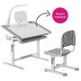 Парта зі стільцем Cubby парта + стул трансформери (Lupin grey)