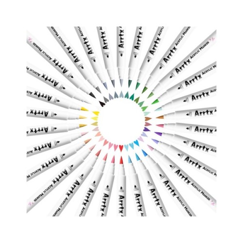Художній маркер Arrtx акрилові AACM-0530A, 30 кольорів (LC303144)