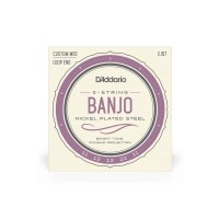 Струни для гітари D'Addario Banjo Nickel Plated Steel Custom Medium (11-22) (EJ57)