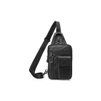 Сумка Vintage Через плече чоловіча Чорна (14777)