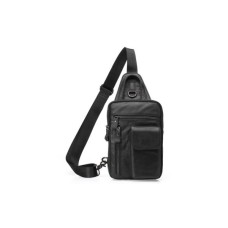 Сумка Vintage Через плече чоловіча Чорна (14777)