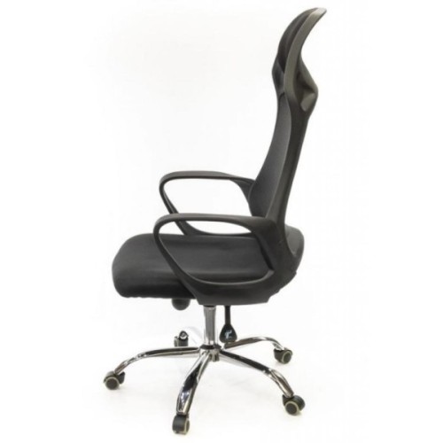 Офісне крісло Аклас Дорос CH ANF Чорне (11637)
