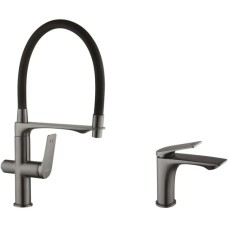 Змішувач Kroner Graz-GRP03815 + змішувач Graz-GRP010 (CVS30147)