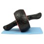 Ролик для преса PowerPlay зі зворотним механізмом AB Wheel Pro Чорно-червоний (PP_4326_Black/Red)