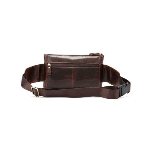 Сумка Vintage Поясна чоловіча Коричнева (14815)