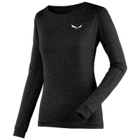 Лонгслів Salewa Puez Melange Dry L/S Tee Wmn 27454 0911 - 48/42 - чорний (013.012.1493)