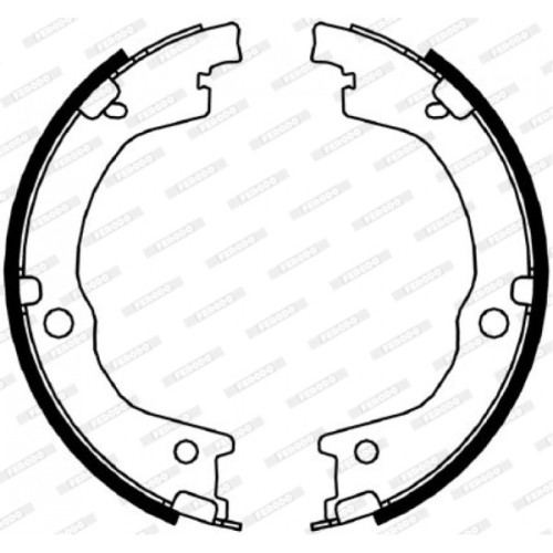 Гальмівні колодки FERODO FSB4049
