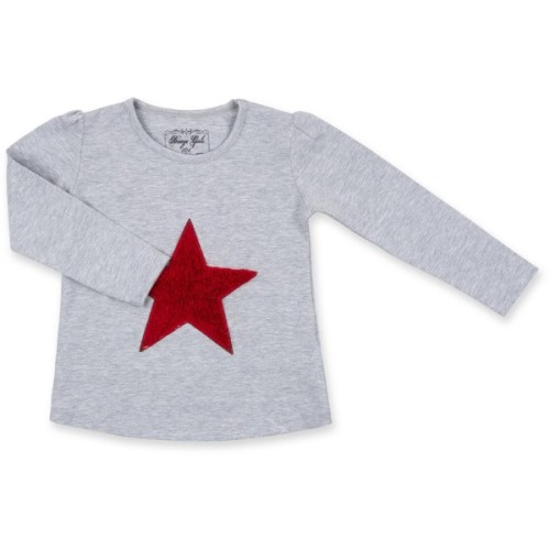 Набір дитячого одягу Breeze з об'ємною аплікацією (8401-98G-gray)