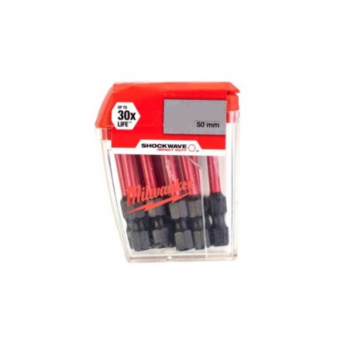 Набір біт Milwaukee SHOCKWAVE TX30, 50мм, 10шт (4932471574)