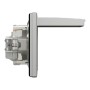 Розетка Schneider Electric ASFORA з кришкою IP44, алюміній (EPH3100361)