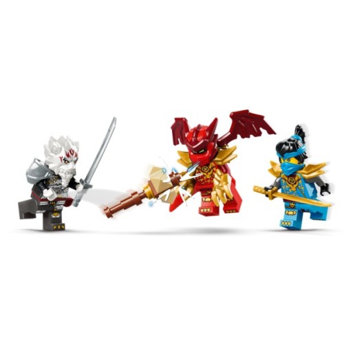 Конструктор LEGO NINJAGO Зільвар і дракон Гримтак (71863)