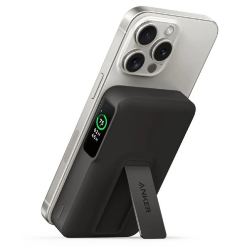 Батарея універсальна Anker 10000mAh MagGo Qi2/15W + USB-C PD 27W Black (A1654G11)