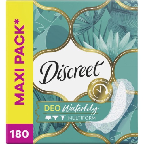 Щоденні прокладки Discreet Deo Waterlily 180 шт. (8700216859226)