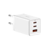 Зарядний пристрій Baseus 65W GaN5 Pro 2C+U(CCGP120202 ) white (960194)