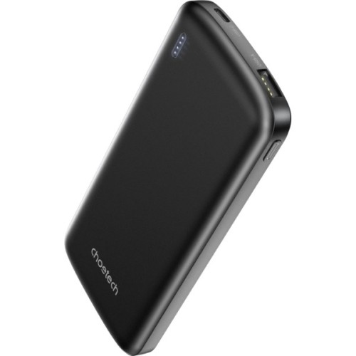 Батарея універсальна Choetech 10000mAh, 12W, USB-A, USB-C, Black (B850-ACBK)