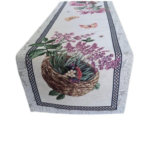 Доріжка на стіл Прованс Лавандове поле 35х100 (026024)