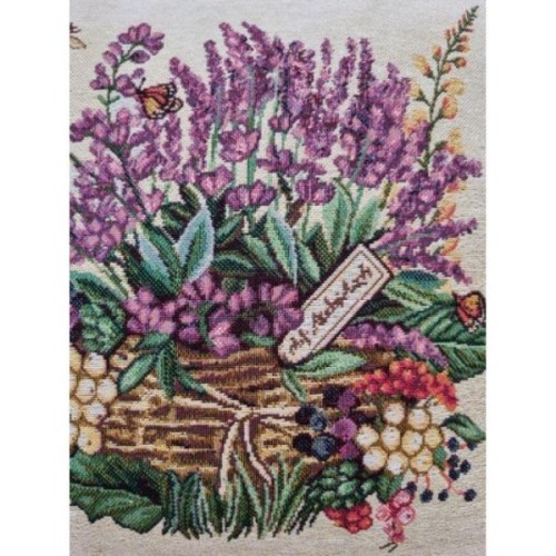 Доріжка на стіл Прованс Лавандове поле 35х100 (026024)