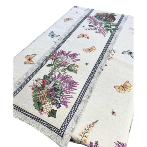 Доріжка на стіл Прованс Лавандове поле 35х100 (026024)