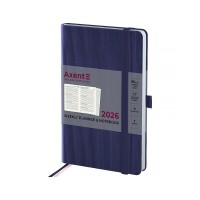 Тижневик Axent датований 2026 Partner Lines 125х195, темно-синій (8515-26-02-A)