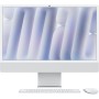 Комп'ютер Apple 24" iMac Retina 4.5K / Apple M4 (10-c/CPU, 10-c/GPU), 16, 256, Silver (MWUU3UA/A)