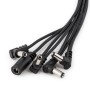 Кабель для гітарних педалей RockBoard Flat Daisy Chain Cable, 8 Outputs, Angled (RBO CAB POWER DC8 A)