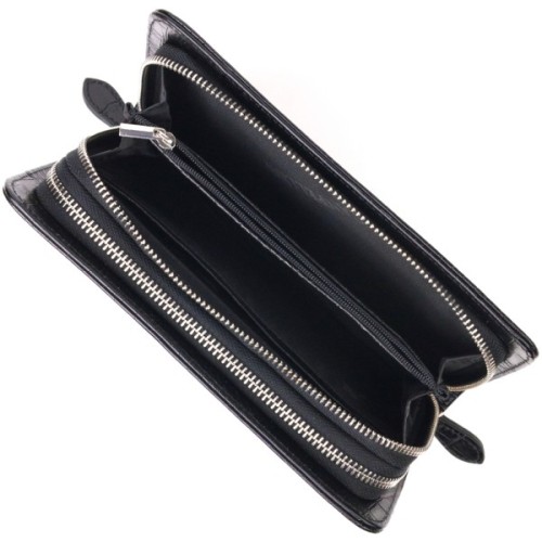 Сумка Canpellini З натуральної шкіри Чорна (21570)