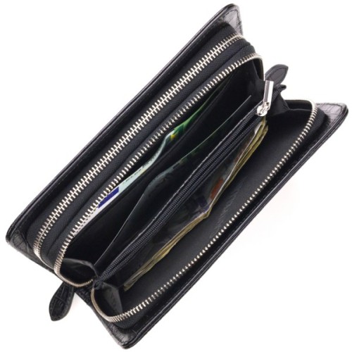 Сумка Canpellini З натуральної шкіри Чорна (21570)