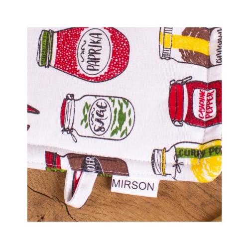 Кухонна прихватка MirSon рогожа/напівпанама №212 - Spices (2200006754251)