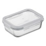 Харчовий контейнер Ardesto Gemini прямокутний, 0.66л, боросилікатне скло, прозорий (AR1260BRC)