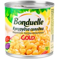 Овочева консервація Bonduelle Кукурудза солодка Gold 340 г (3083680025881)