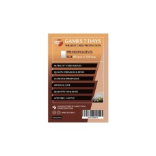 Протектор для карт Games 7 Days 80 х 120 мм, Ultra-Fit, 50 шт (PREMIUM) (GSD-028012)