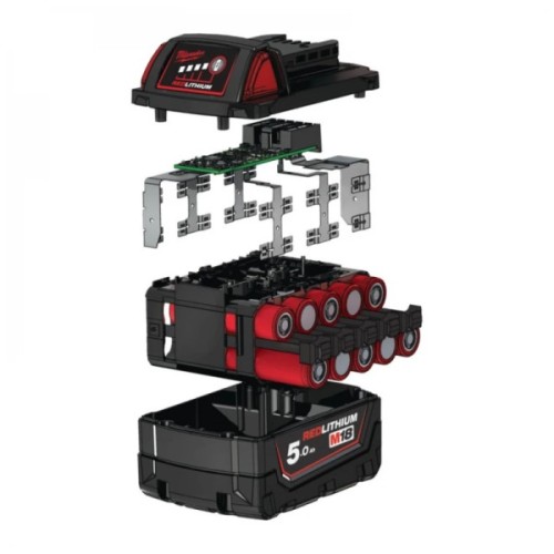 Акумулятор до електроінструменту Milwaukee Li-Ion M18 B5 5Ah (4932430483)