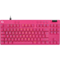 Клавіатура Logitech G PRO X TKL RAPID Wired Gaming Linear USB UA Magenta (920-013253)