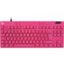 Клавіатура Logitech G PRO X TKL RAPID Wired Gaming Linear USB UA Magenta (920-013253)