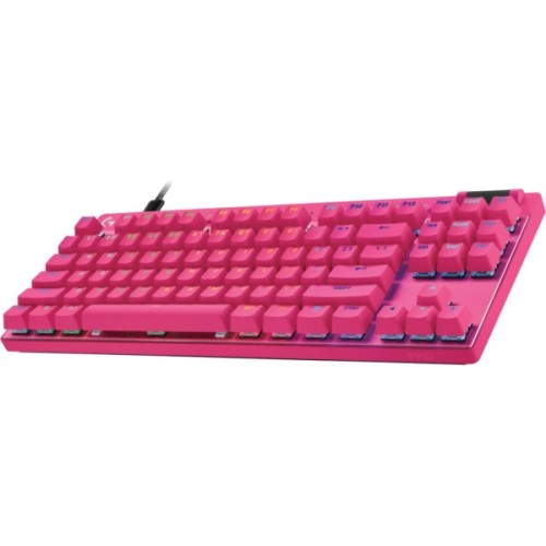 Клавіатура Logitech G PRO X TKL RAPID Wired Gaming Linear USB UA Magenta (920-013253)