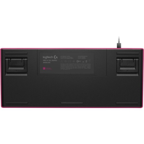 Клавіатура Logitech G PRO X TKL RAPID Wired Gaming Linear USB UA Magenta (920-013253)