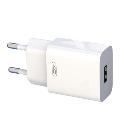Зарядний пристрій XO L99 USB 12W + cable USB to Lightning white (L99-L-WH)