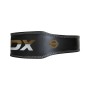 Атлетичний пояс RDX 6 шкіряний Black Gold M (WBS-6RB-M)