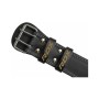 Атлетичний пояс RDX 6 шкіряний Black Gold M (WBS-6RB-M)