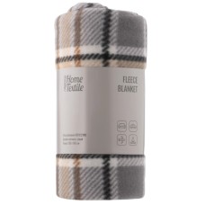 Плед Ardesto Fleece 100% поліестер, сірий 130х160 см (ART0721PB)