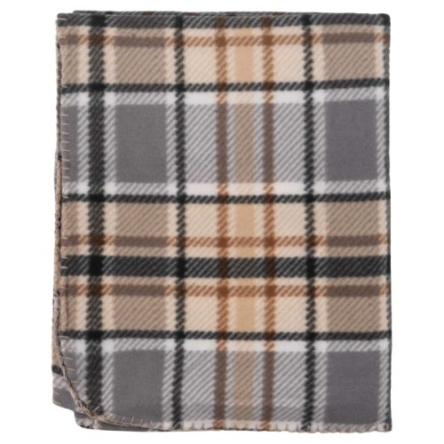 Плед Ardesto Fleece 100% поліестер, сірий 130х160 см (ART0721PB)