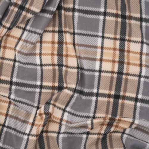 Плед Ardesto Fleece 100% поліестер, сірий 130х160 см (ART0721PB)